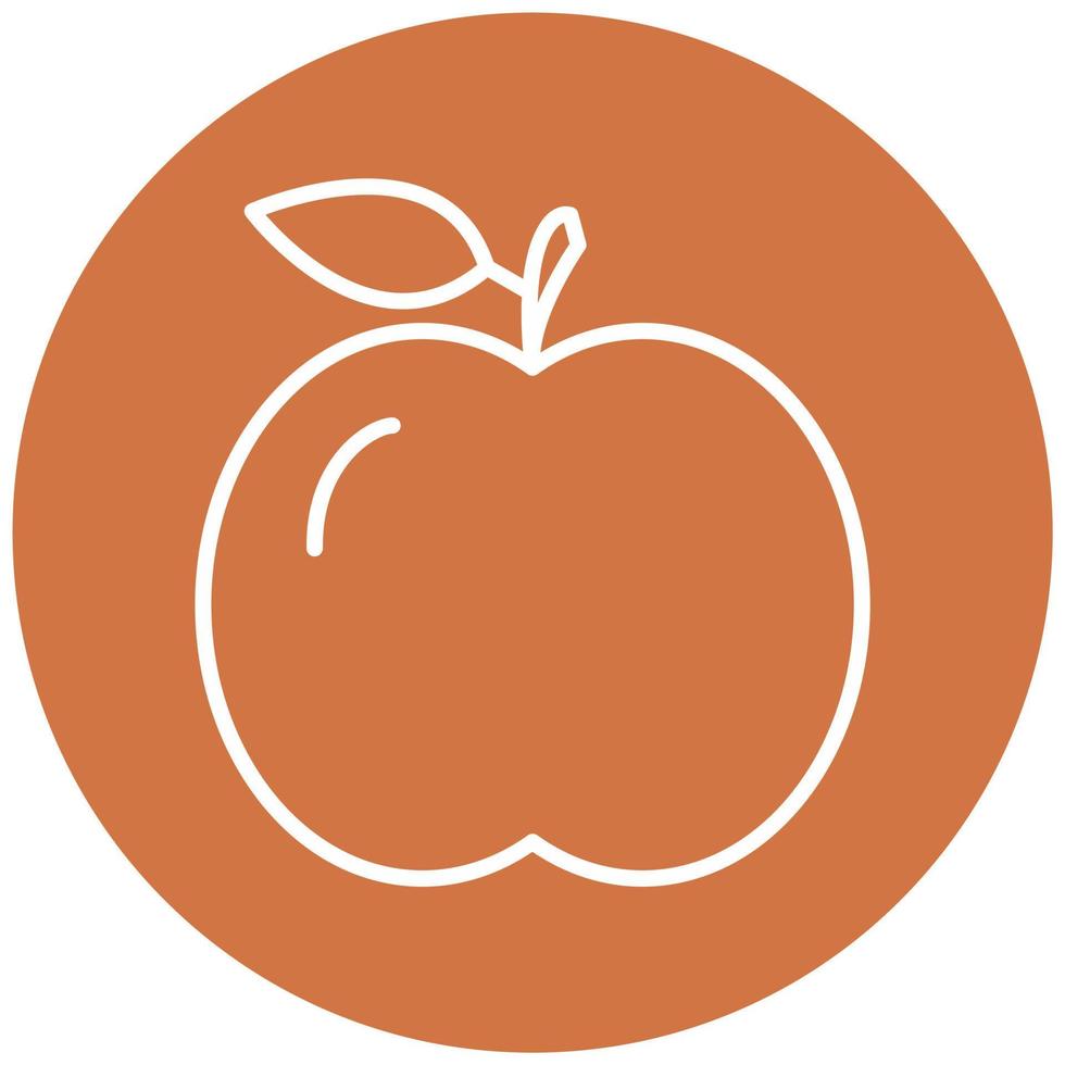 Apple Vector Icon Style