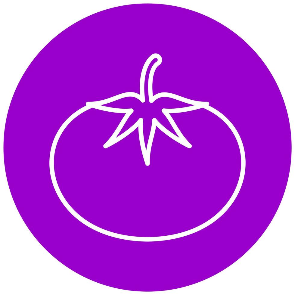 Tomate Vector Icon Style