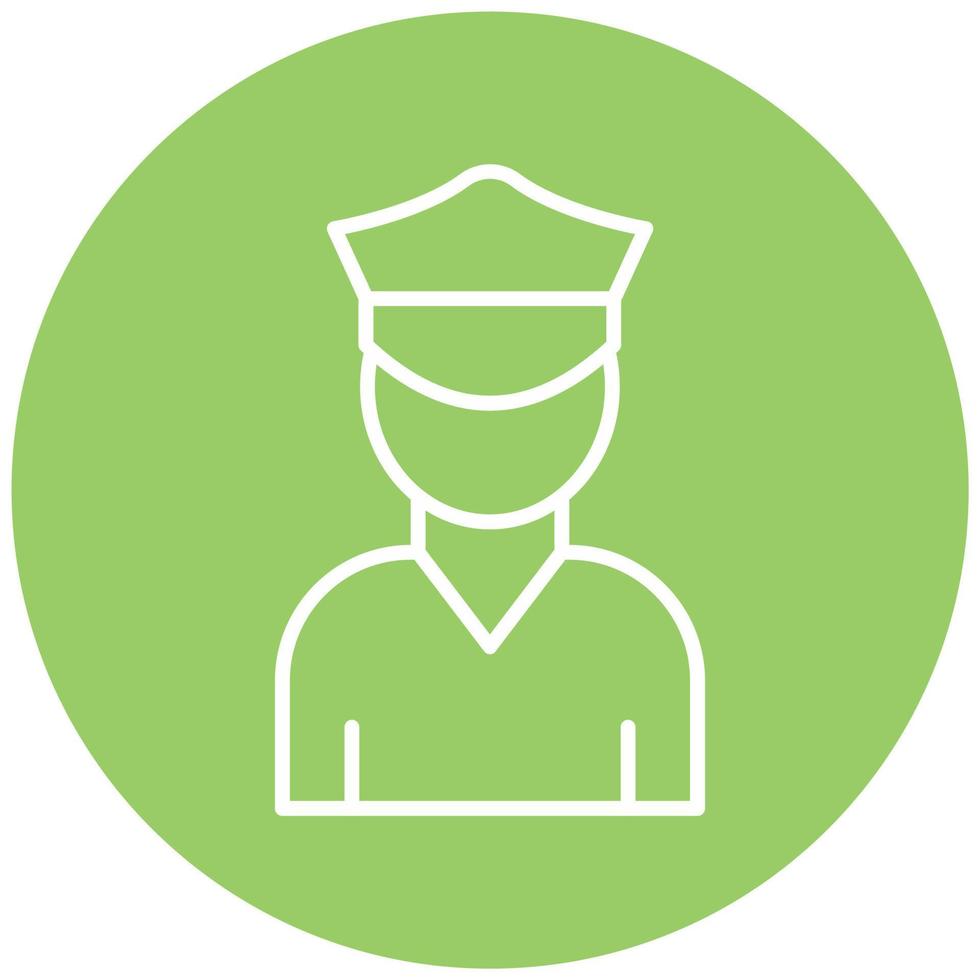 Gate Keeper Icon Style vector