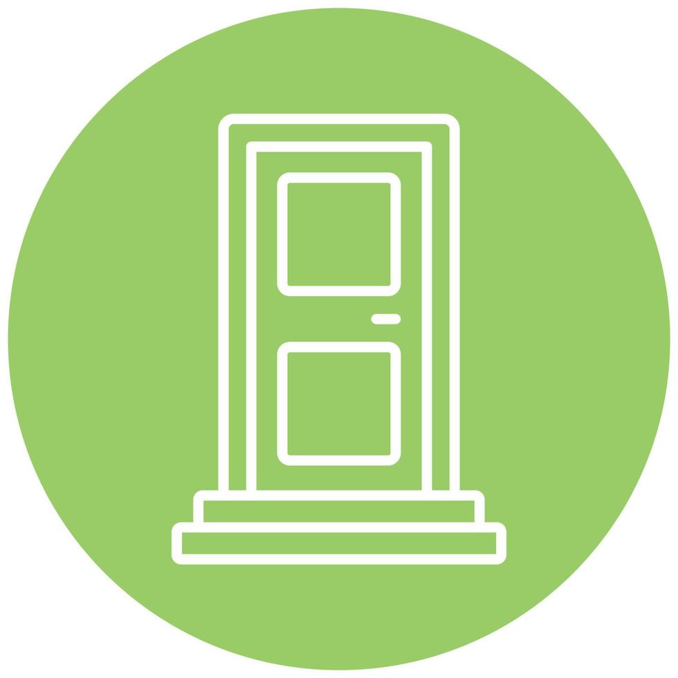 Entrance Icon Style vector