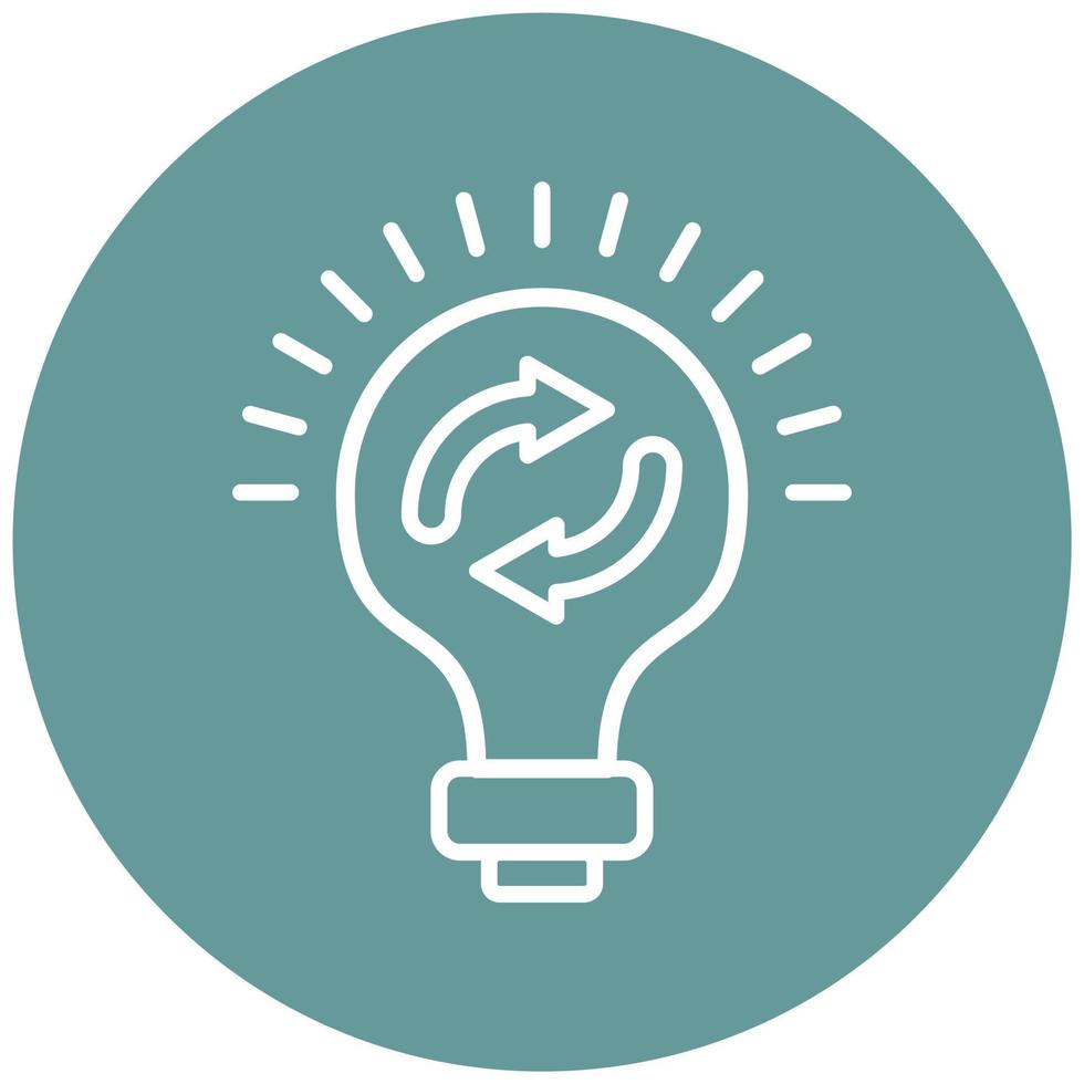 Exchange Ideas Icon Style vector
