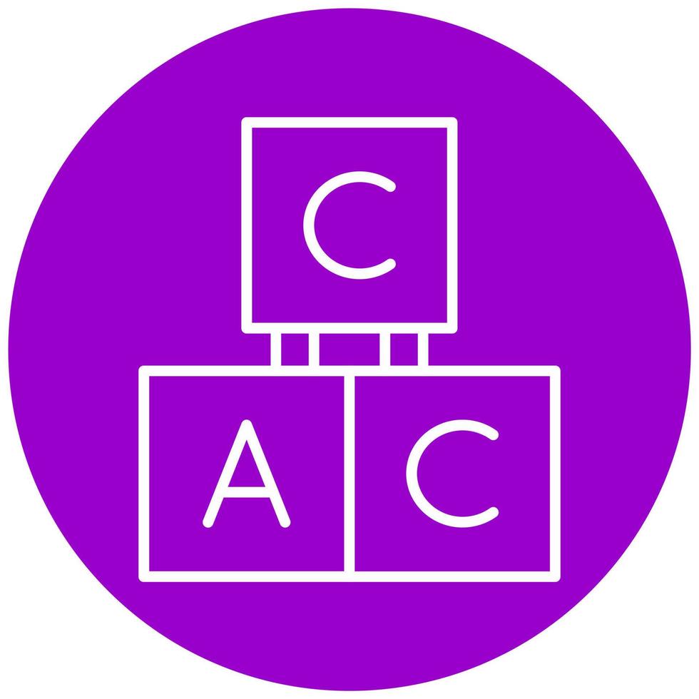 Blocks Icon Style vector
