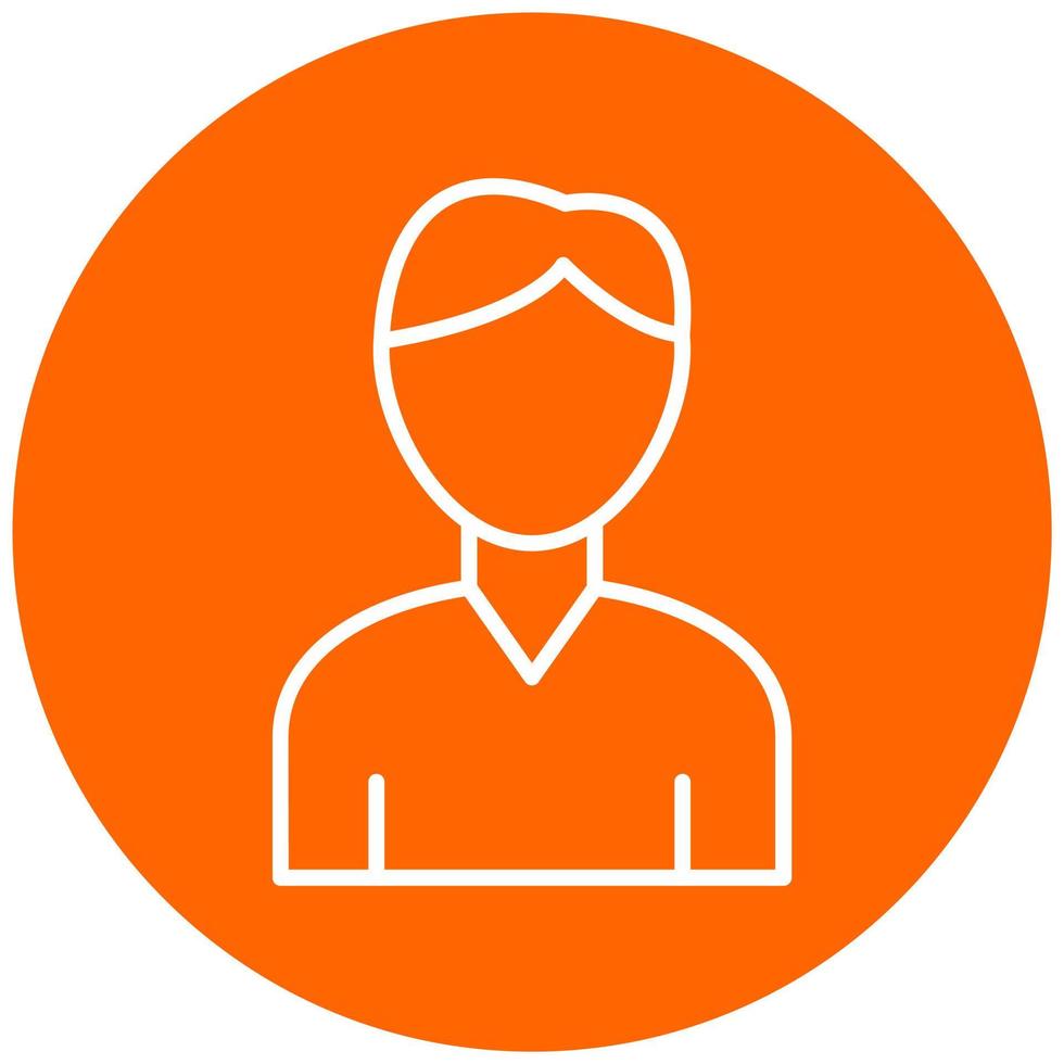 Man Icon Style vector