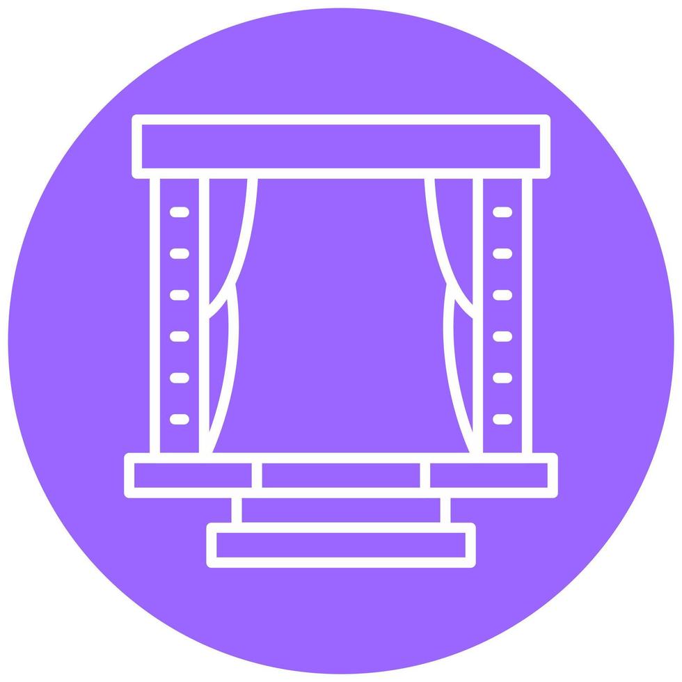 Film Set Icon Style vector