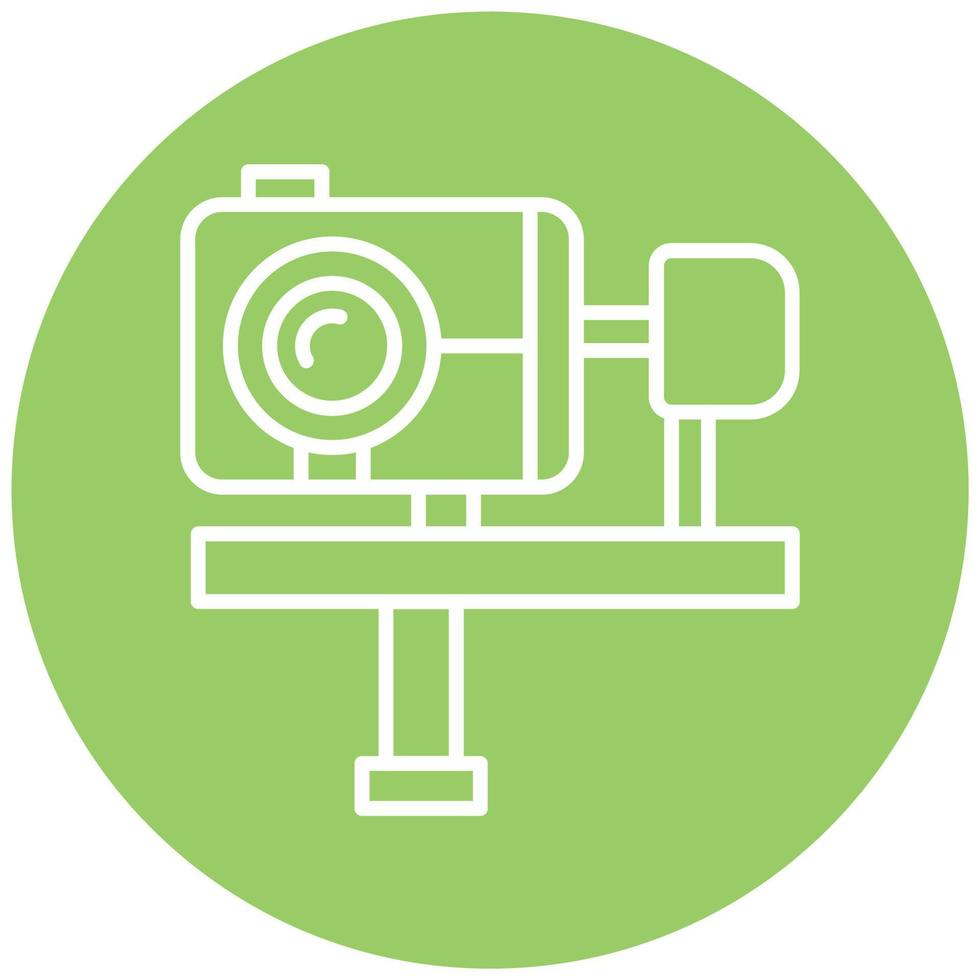 Camera Gimbal Icon Style vector