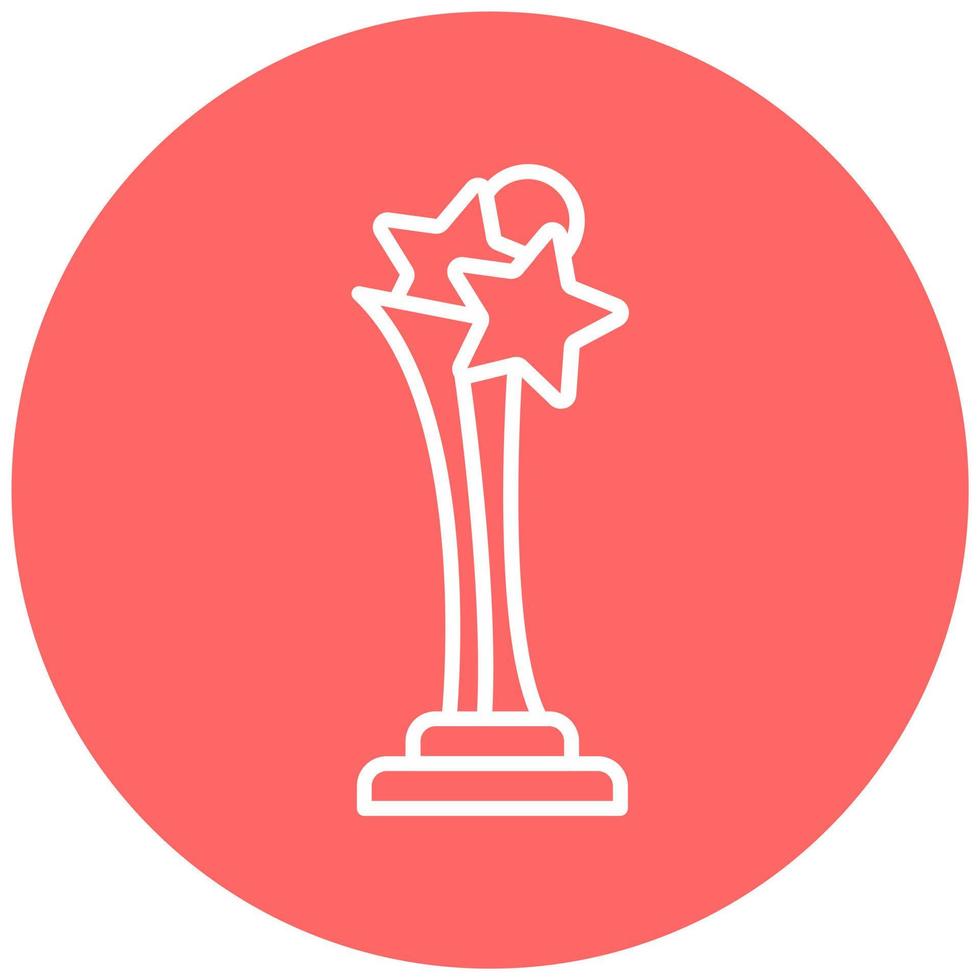 Film Awards Icon Style vector