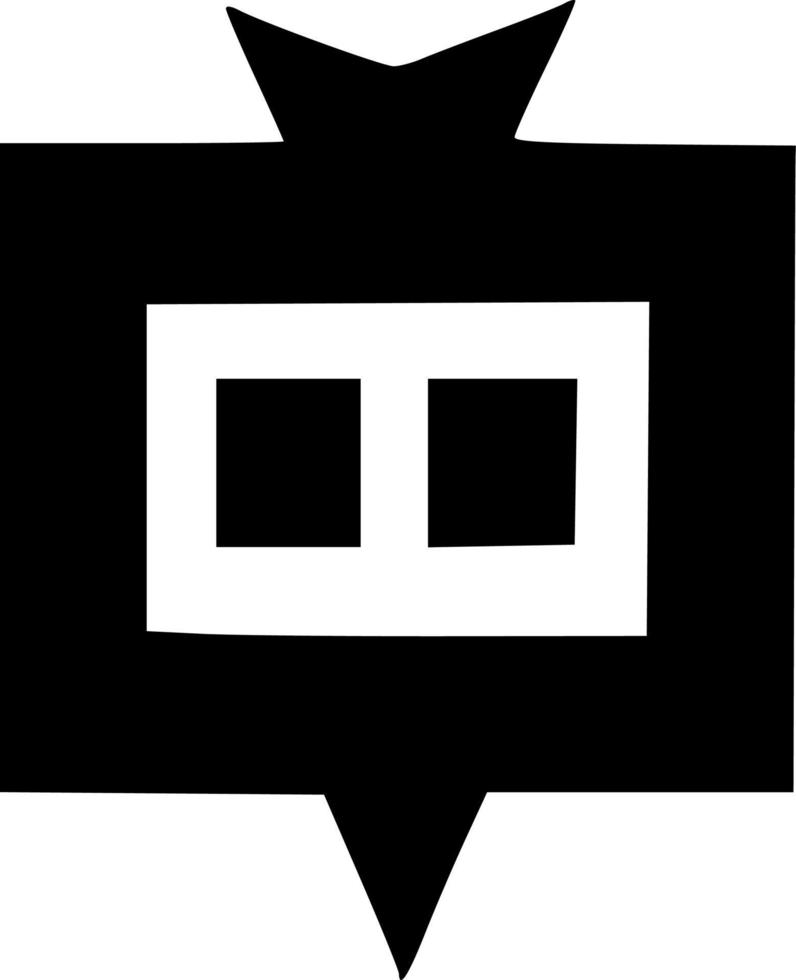 black icon shape vector