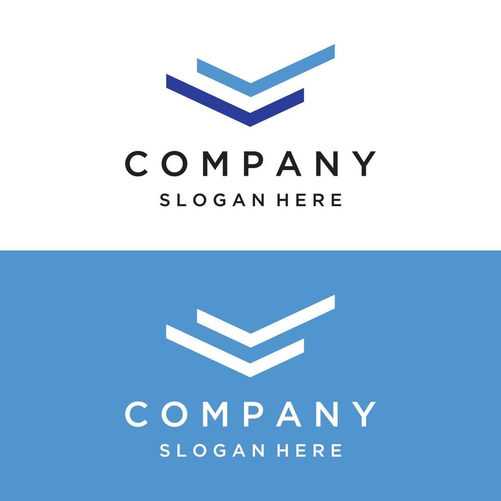 Abstract creative Logo template elements are universal, can be used for business, brand, company, business card, property or building. vector