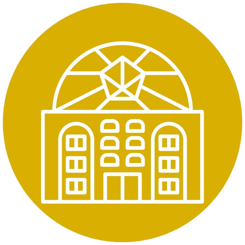 Dome Vector Icon Style