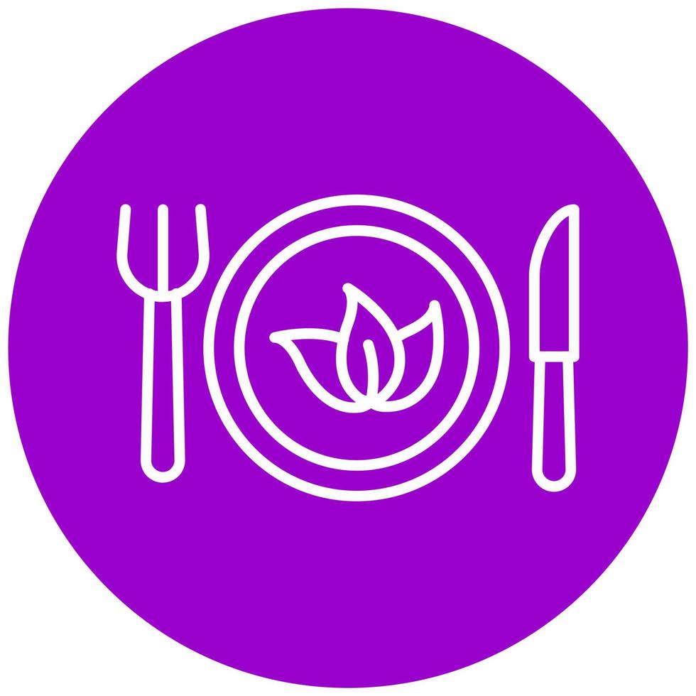 Environmental Vegetaria Vector Icon Style