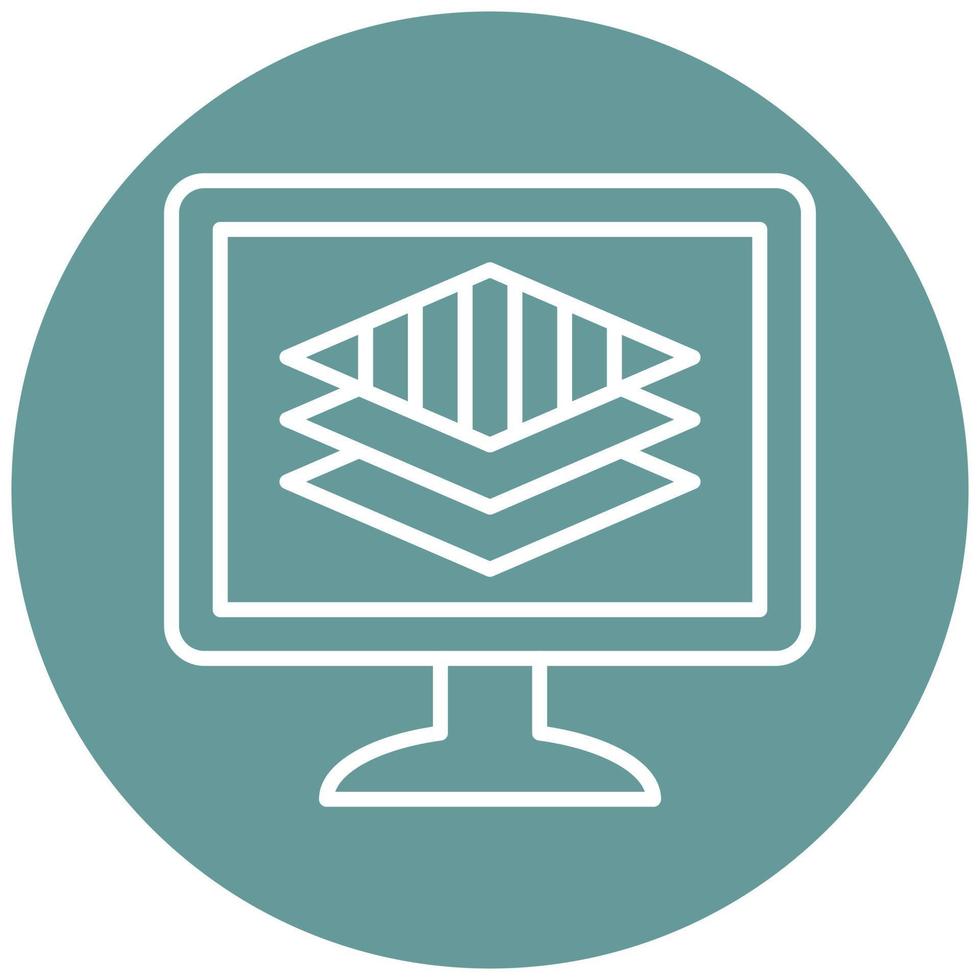 Layers Vector Icon Style