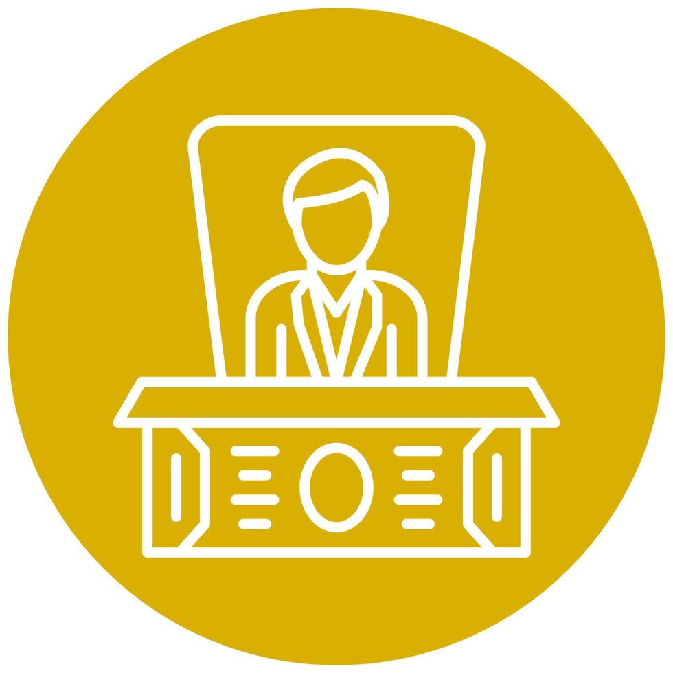 CEO Vector Icon Style