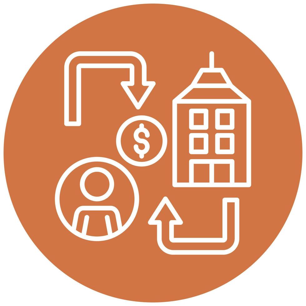B2C Vector Icon Style