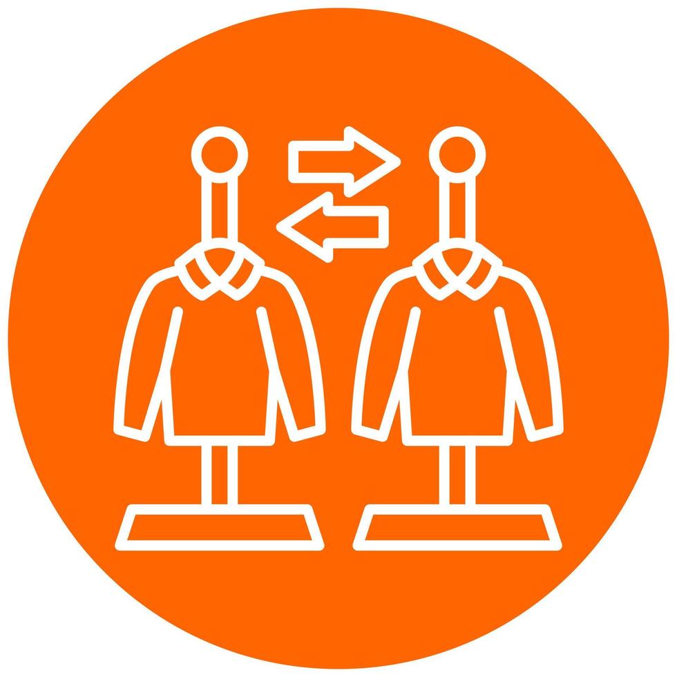 Color Break Vector Icon Style