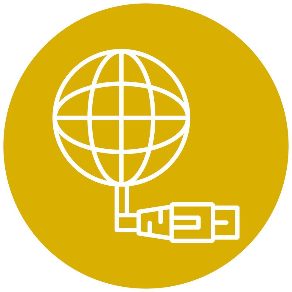 Ethernet Vector Icon Style