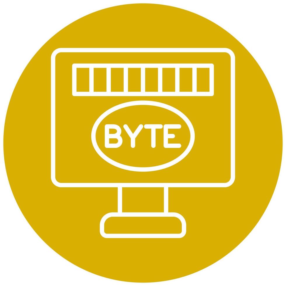 Byte Vector Icon Style