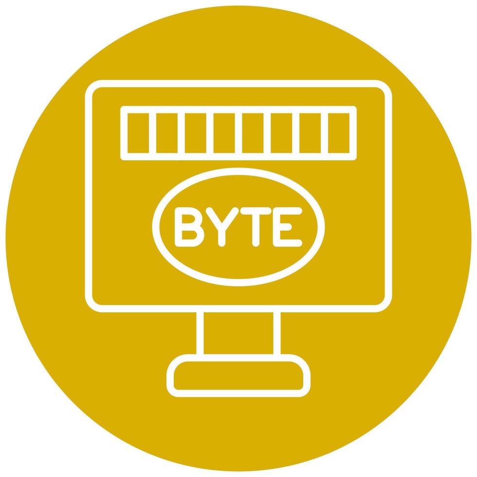 Byte Vector Icon Style