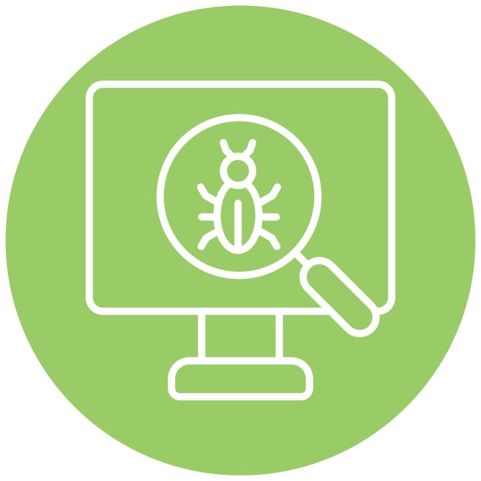 Debug Vector Icon Style 22047667 Vector Art at Vecteezy