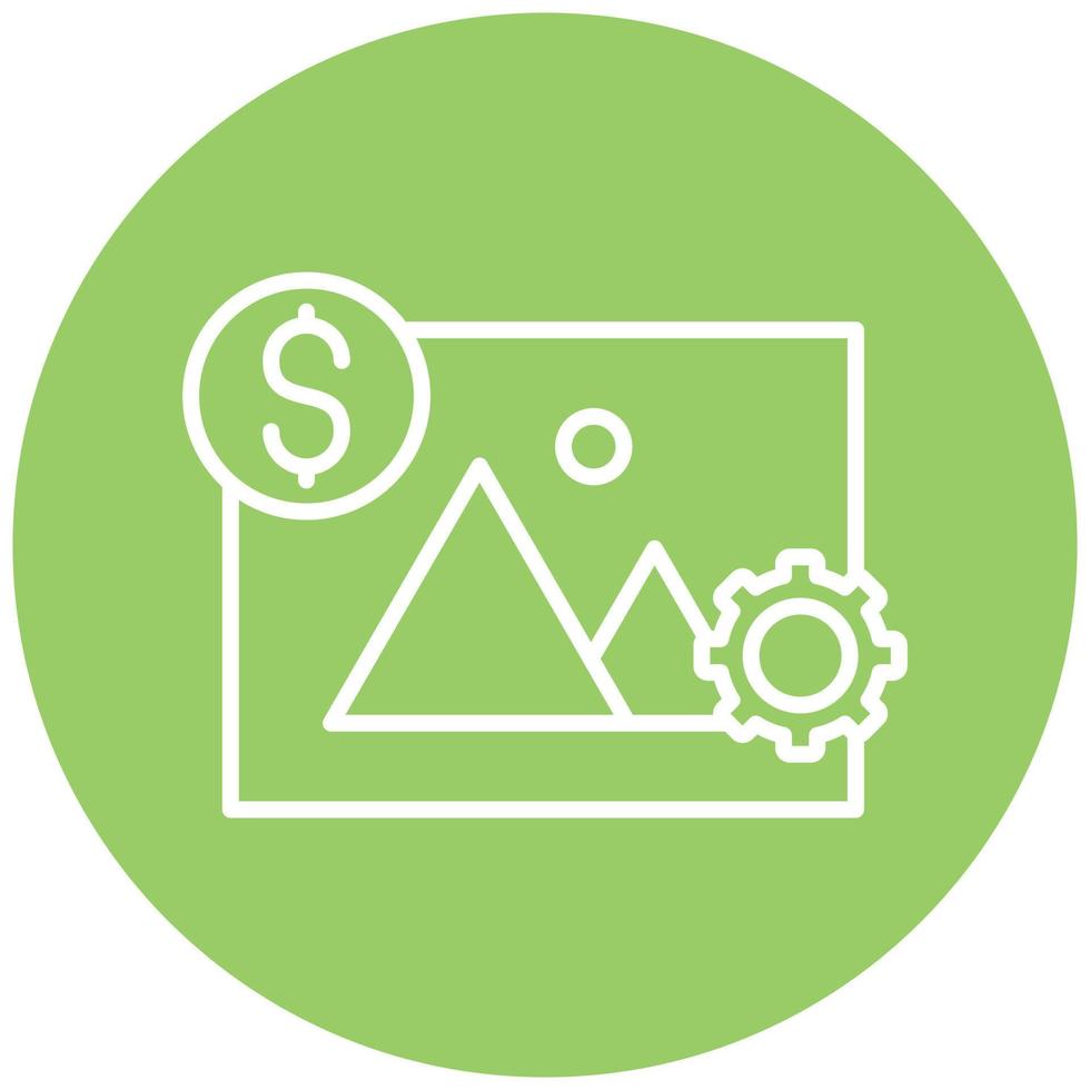 Project Image Vector Icon Style