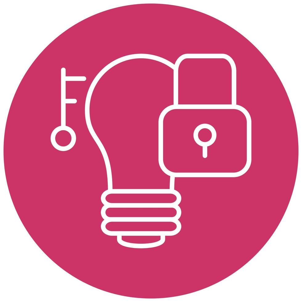 Intellectual Property Vector Icon Style