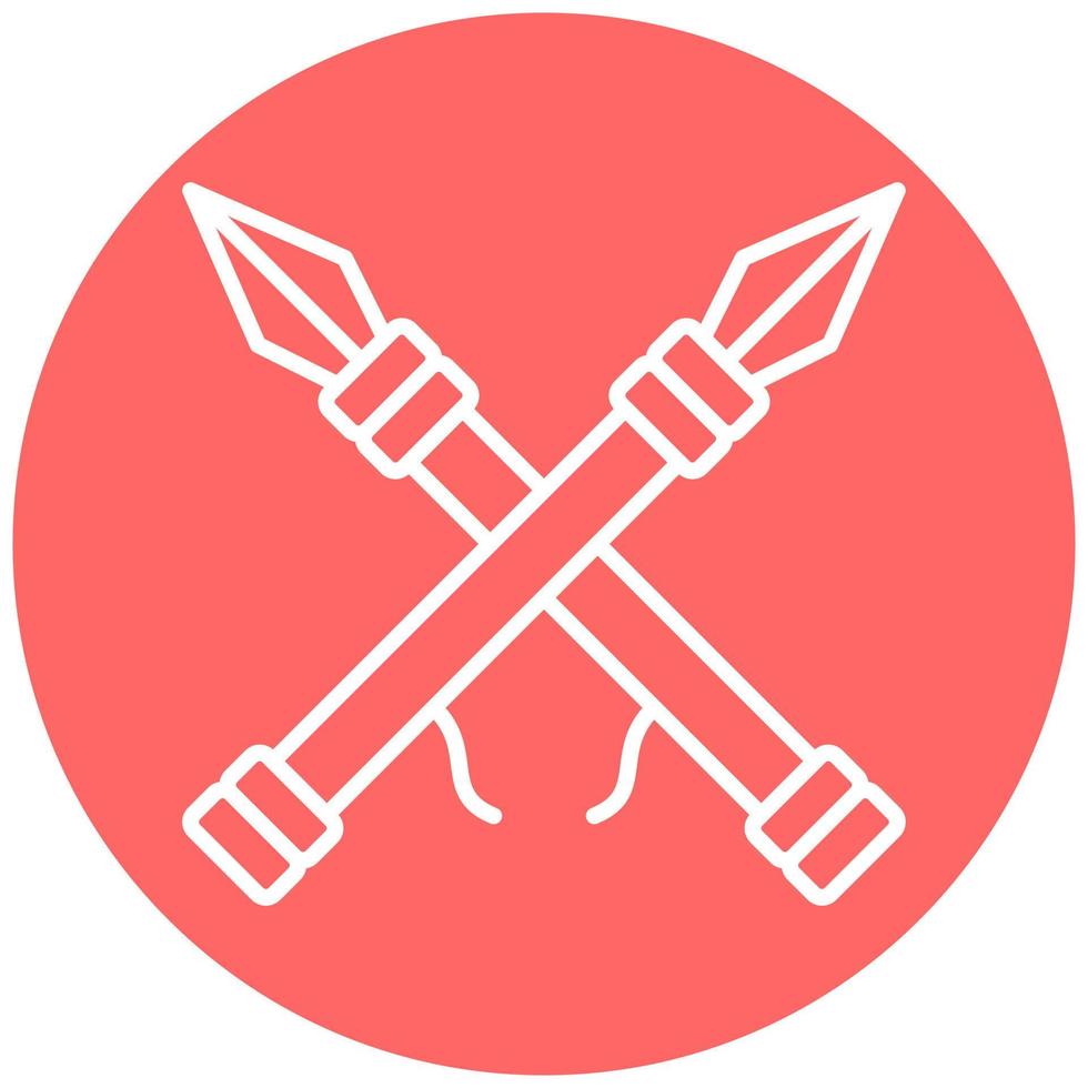 Lance Vector Icon Style