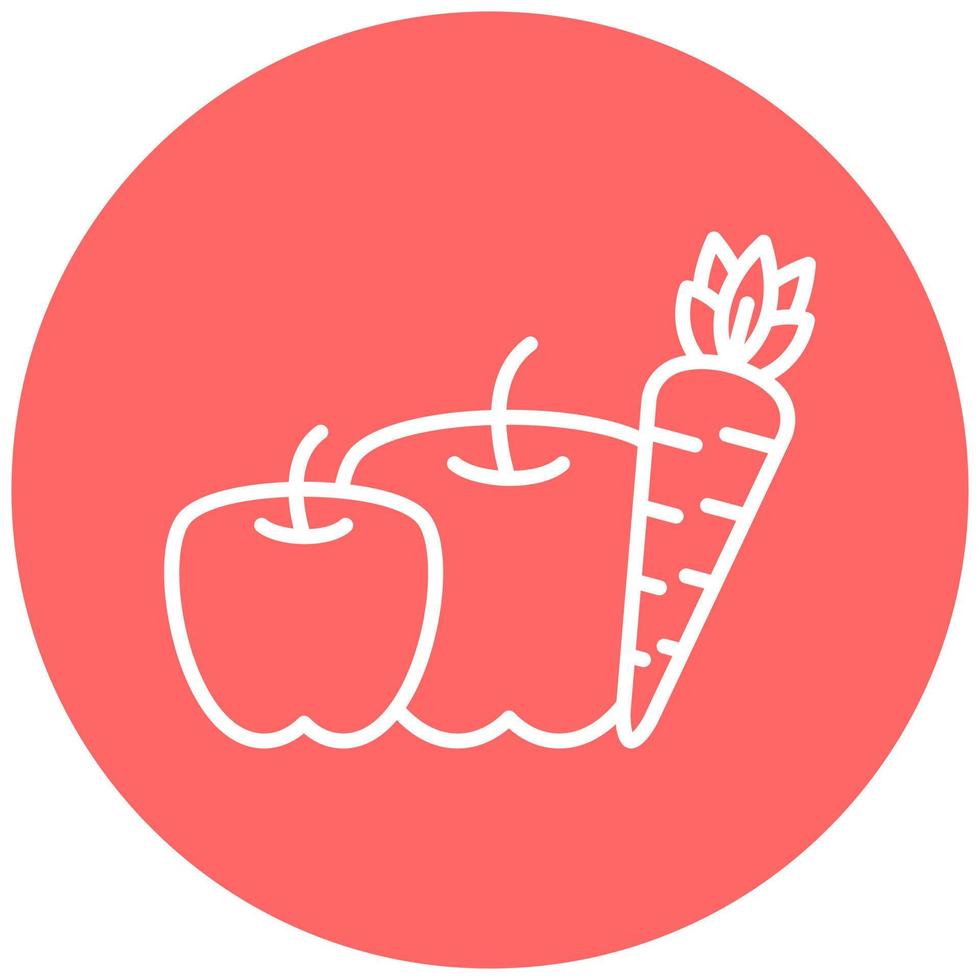 Fruits Vector Icon Style