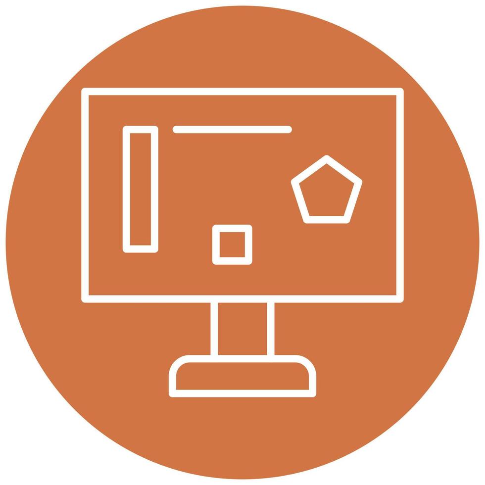 Engineering Monitor Vector Icon Style 22048198 Vector Art at Vecteezy