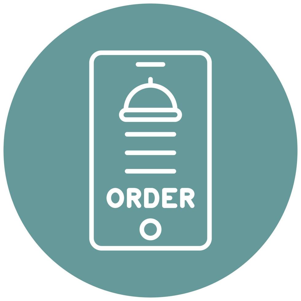 Online Order Vector Icon Style