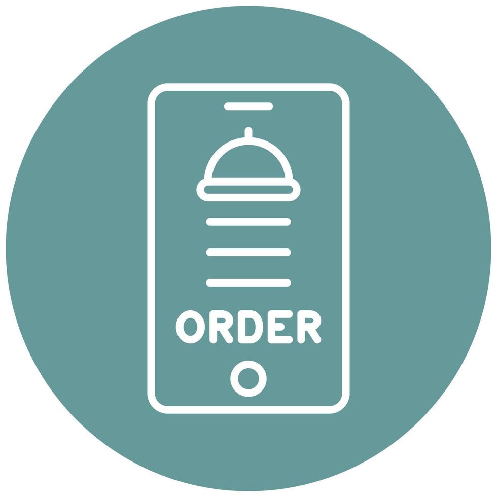 Online Order Vector Icon Style