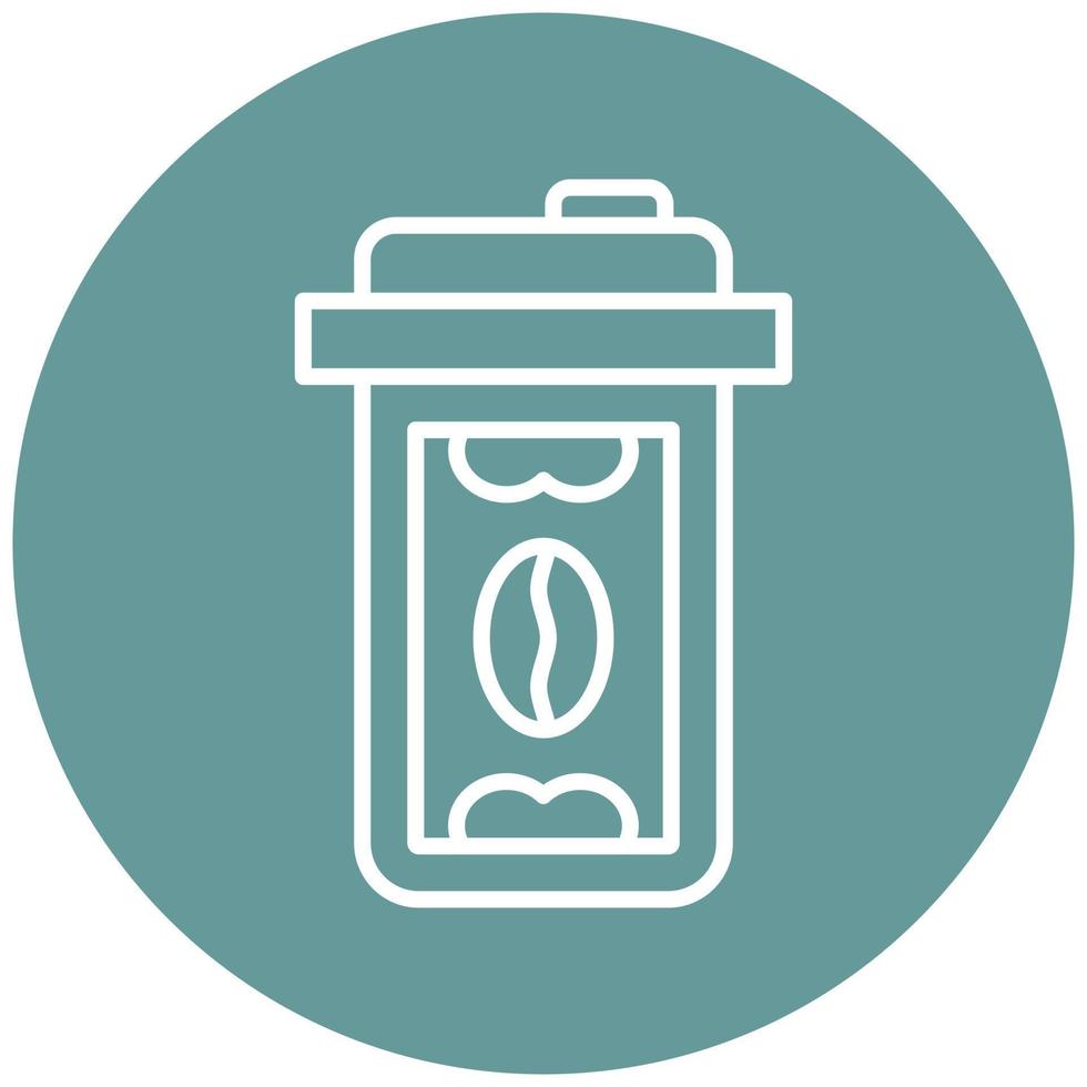 Coffee Cup Vector Icon Style