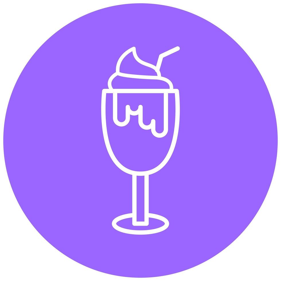 Smoothie Vector Icon Style