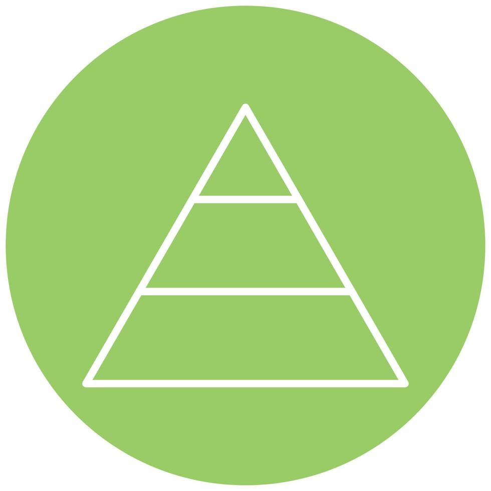 Pyramid Vector Icon Style