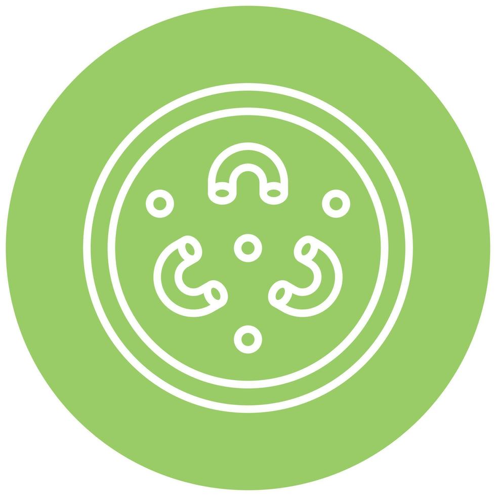 Mac N Cheese Vector Icon Style