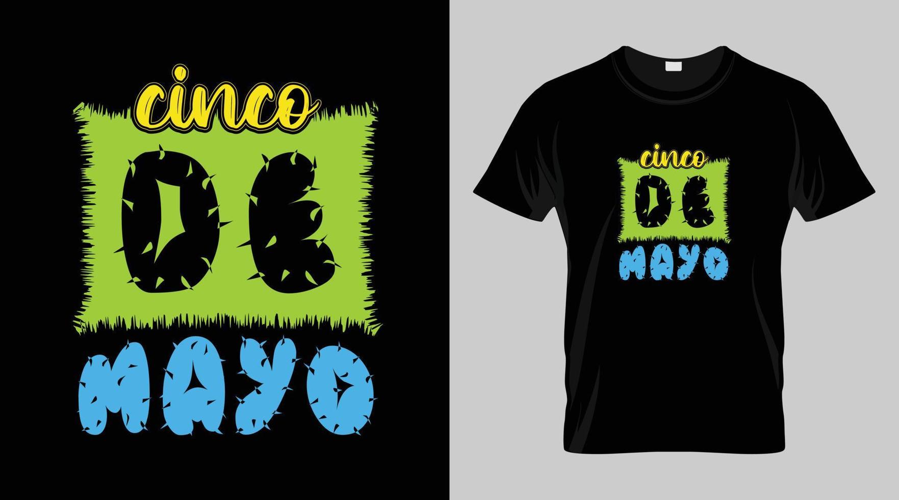 Cinco de mayo festival t-shirt design, mexican festival vector t-shirt design