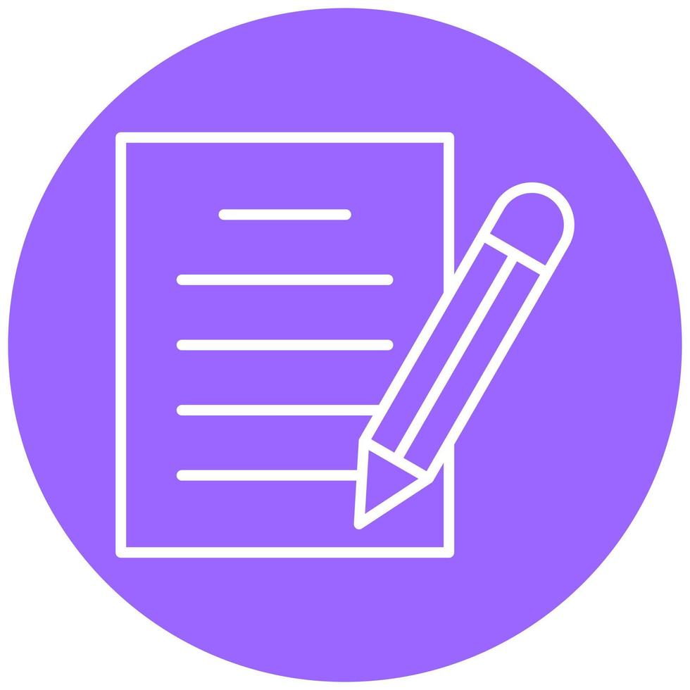 Notes Vector Icon Style