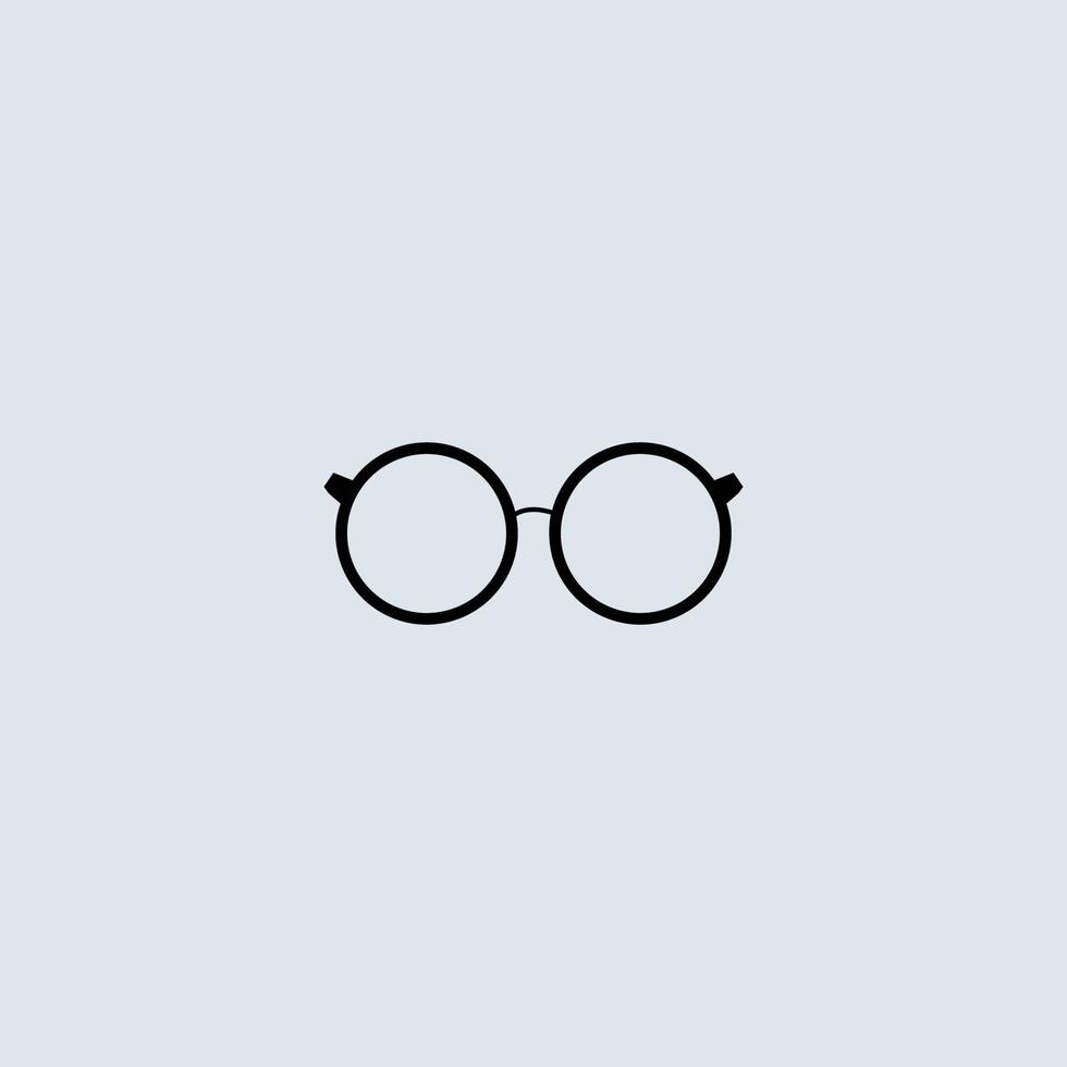 Illustration of sunglasses. Simple Vector Glasses