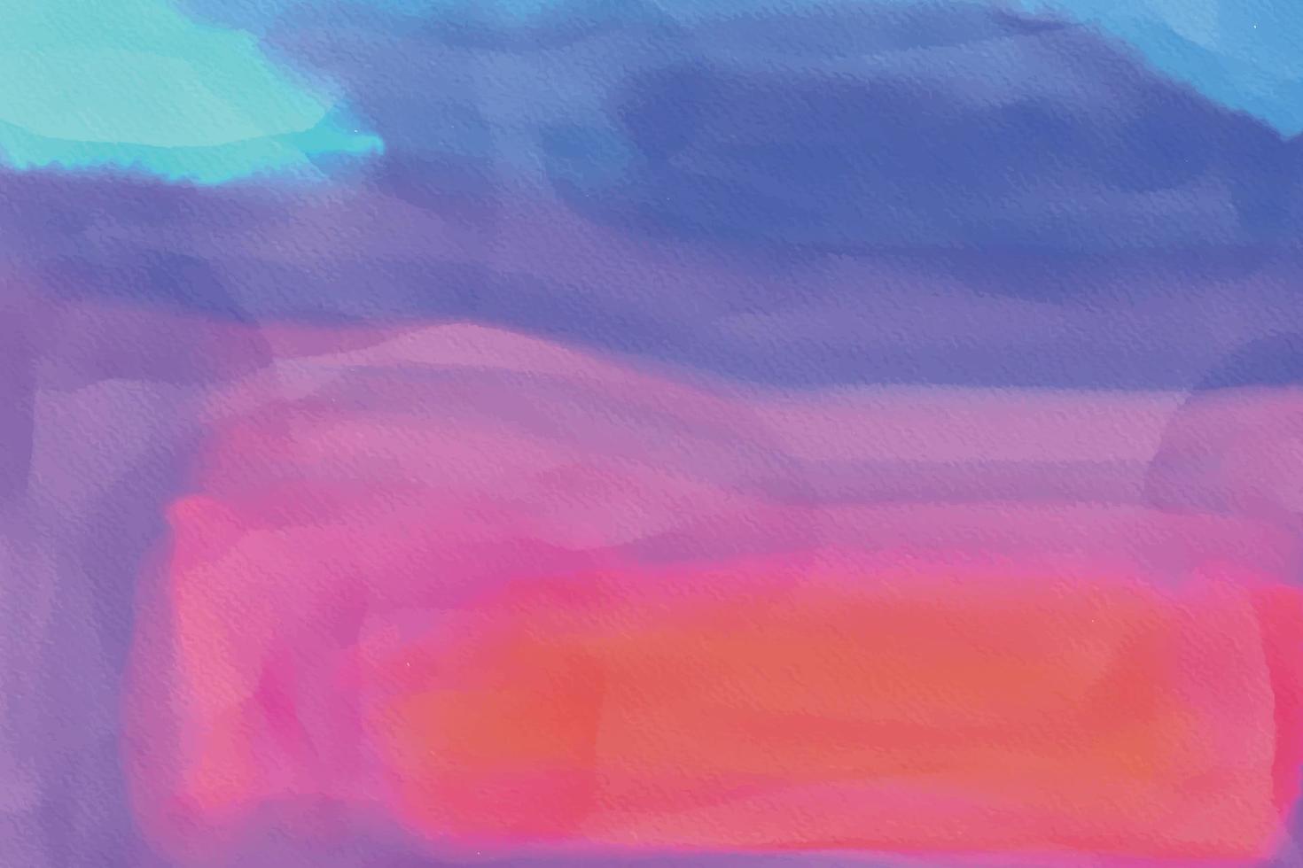 watercolor pastel background hand painted. aquarelle colorful stains on paper vector