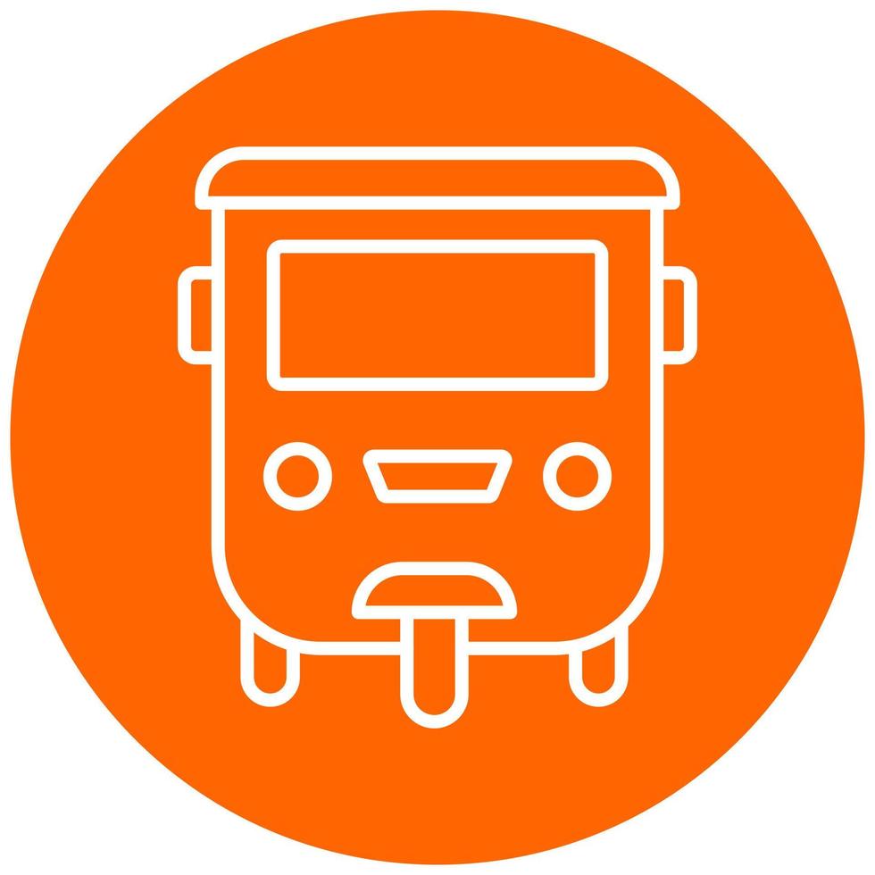 Tuk Tuk Vector Icon Style