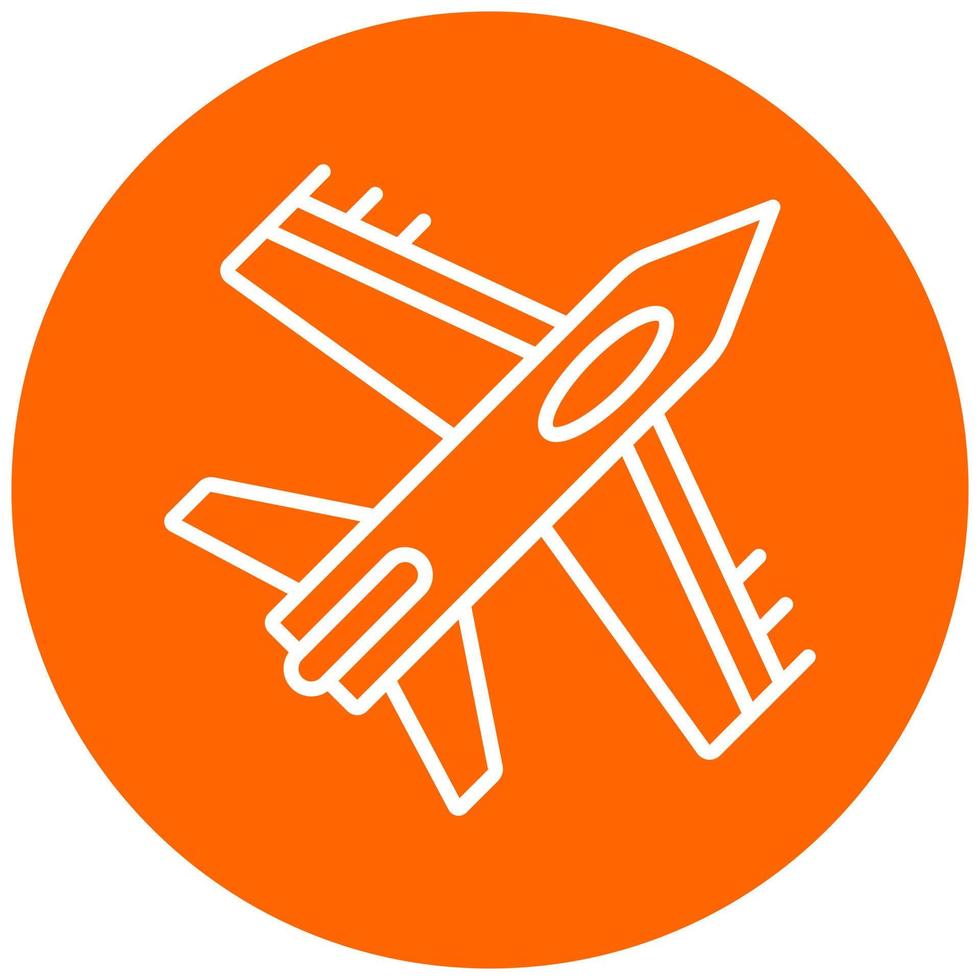 Aircraft Vector Icon Style