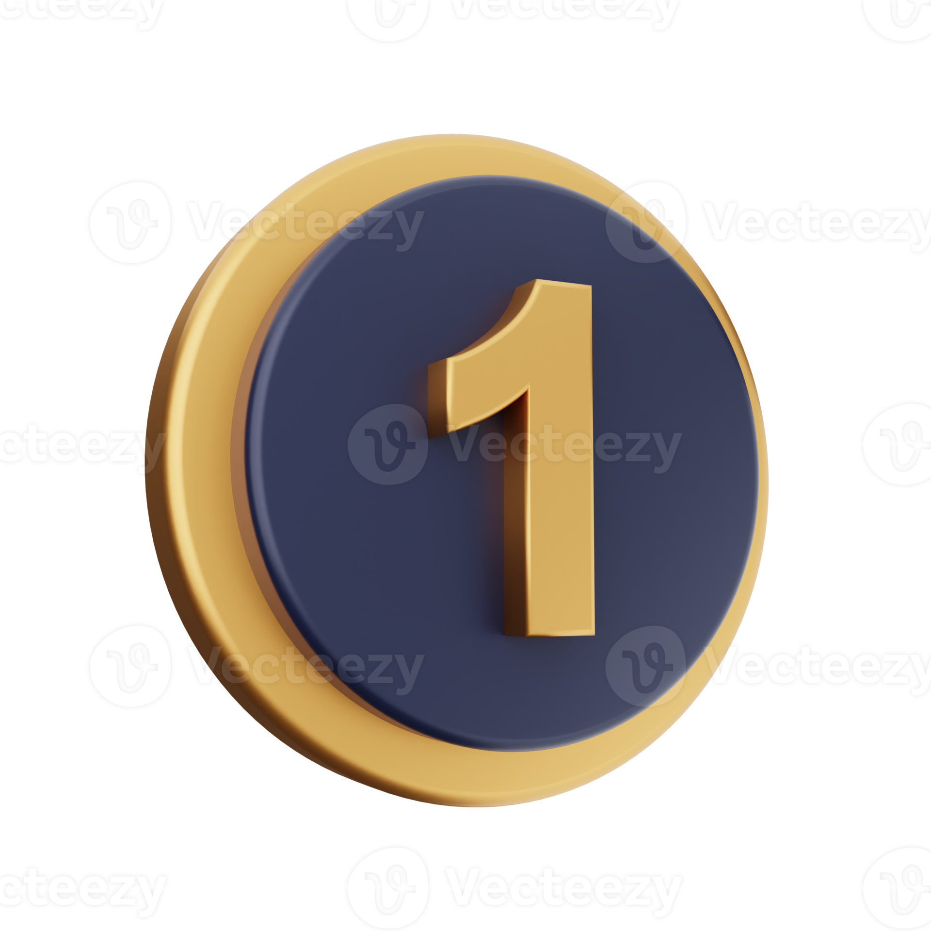 3d number icon 22049971 PNG
