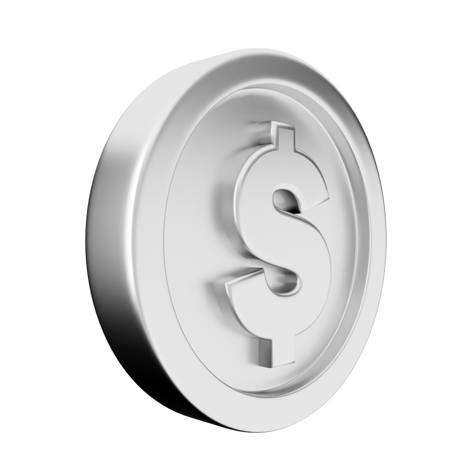 3d coin gold bronze silver icon 22049981 PNG