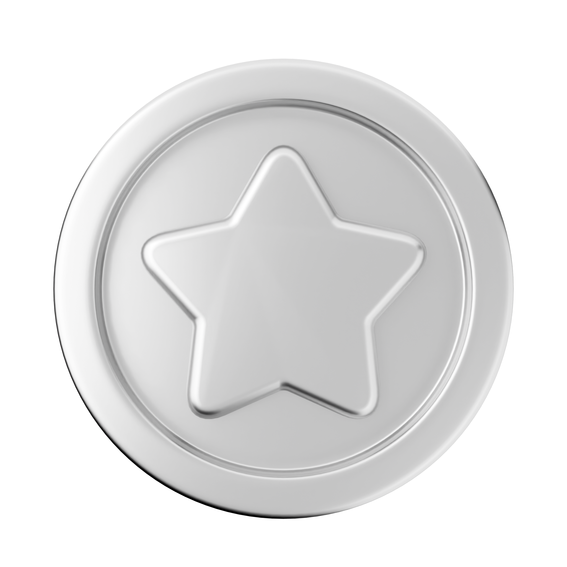 3d coin gold bronze silver icon 22050075 PNG