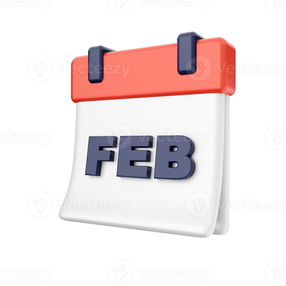 3d calendar icon illustration png