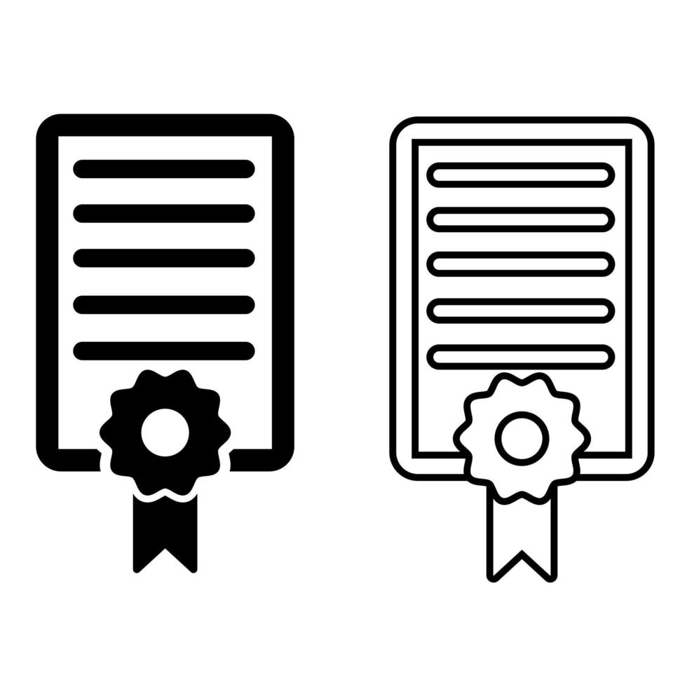Diploma icon vector. certificate illustration sign. studies symbol. Document logo. vector