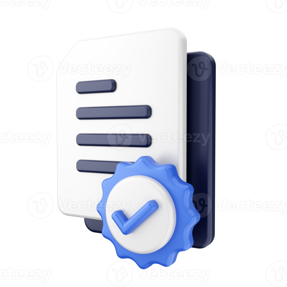 3d verificación cheque validar png