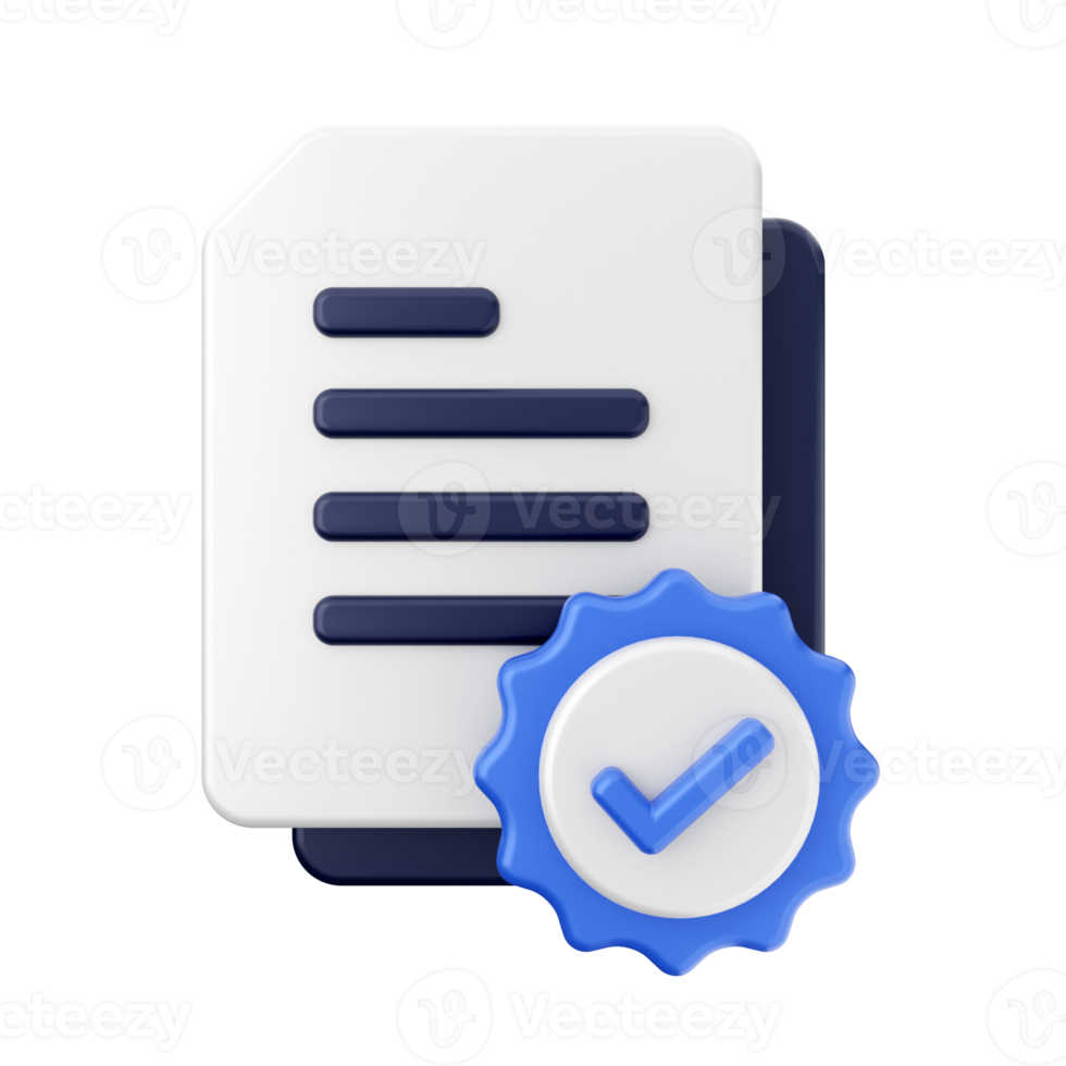 3d verificación cheque validar png