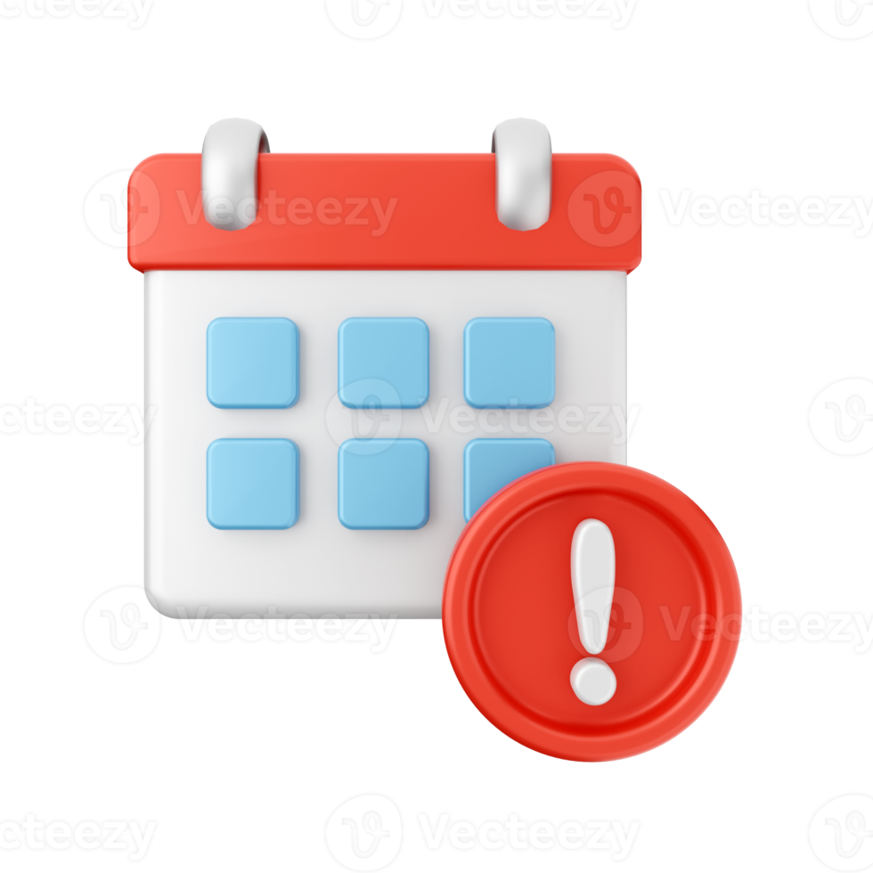 3d calendar event date day schedule icon illustration png