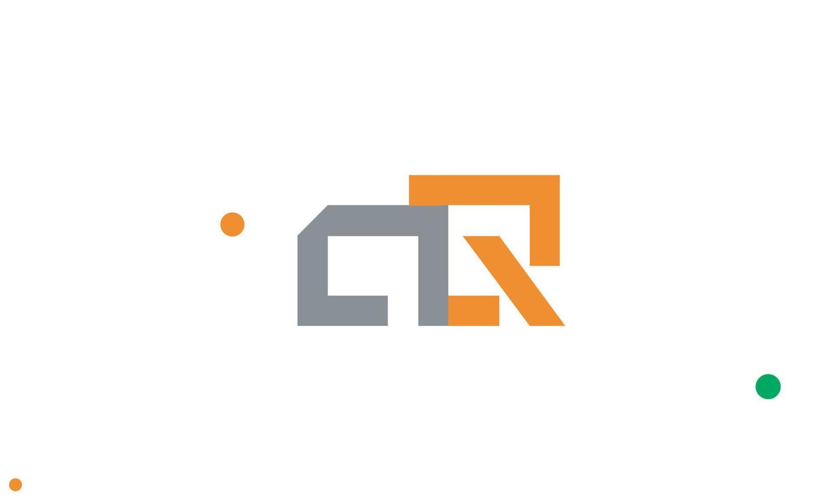 Alphabet letters Initials Monogram logo AQ, QA, A and Q vector