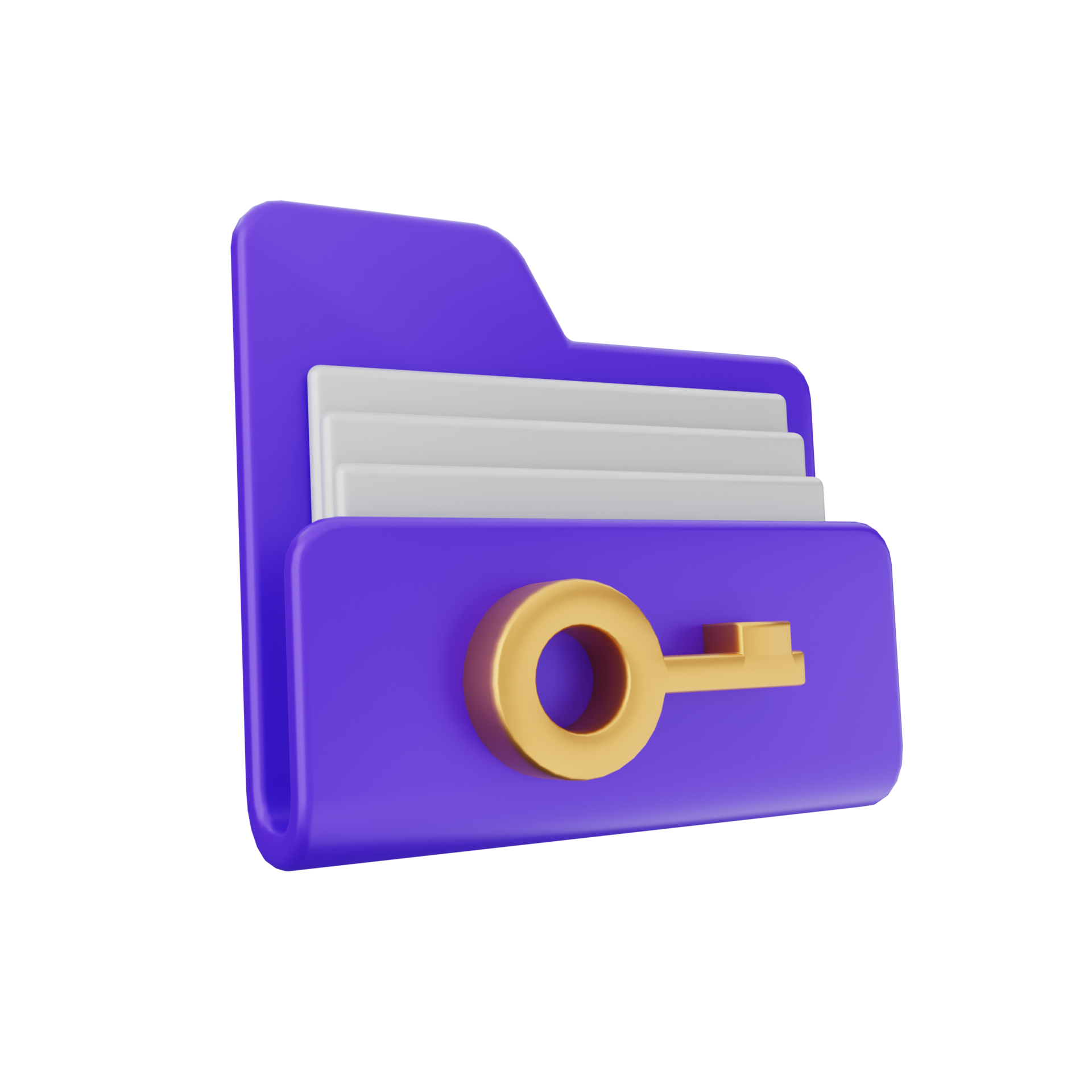 3d folder icon file illustration 22050810 PNG