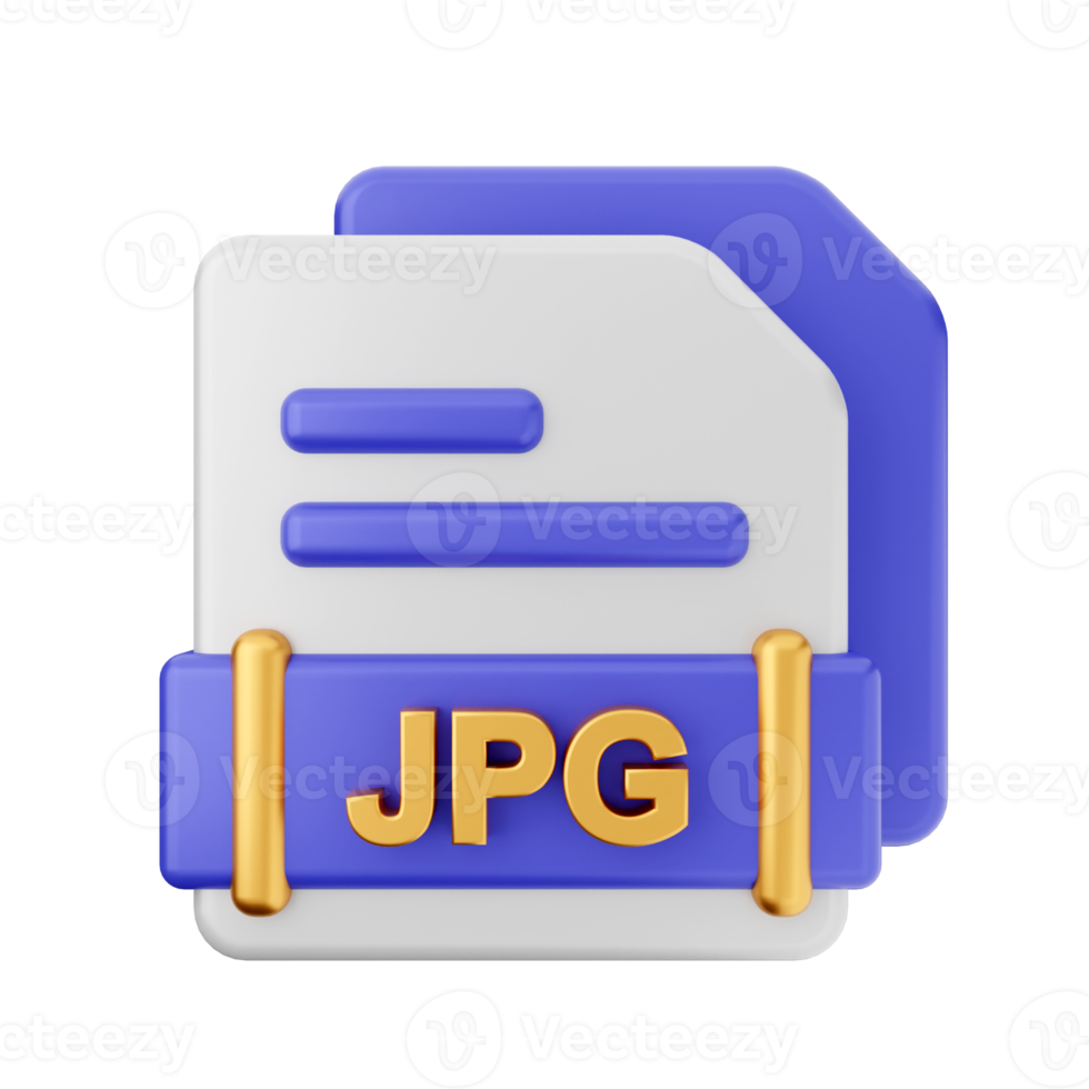 3d JPG file format icon png